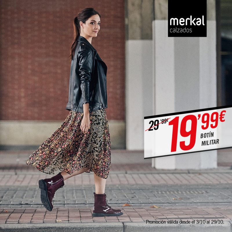Protege tus pies este otoño con Merkal.